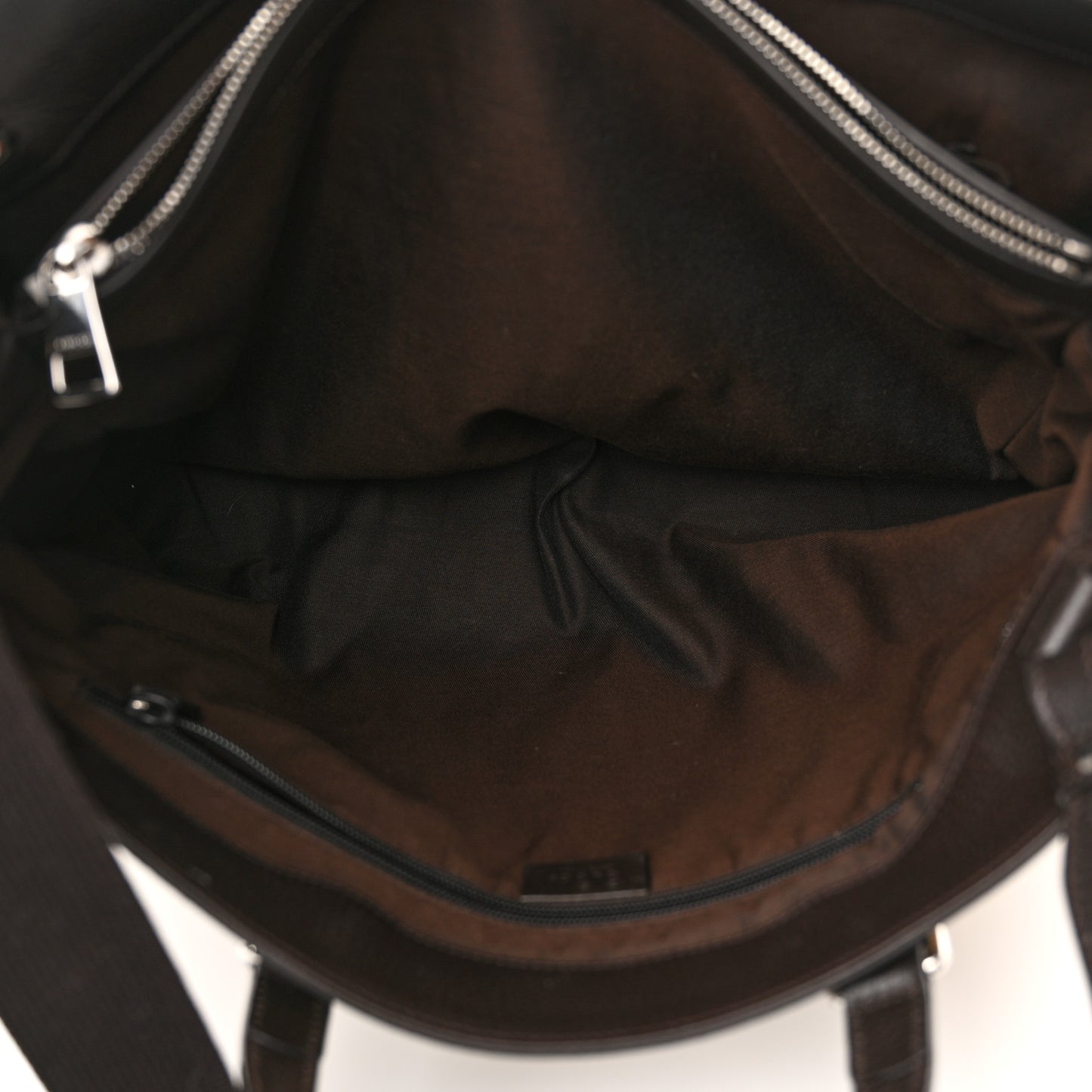 GG Monogram Large Joy Tote Bag Dark Brown