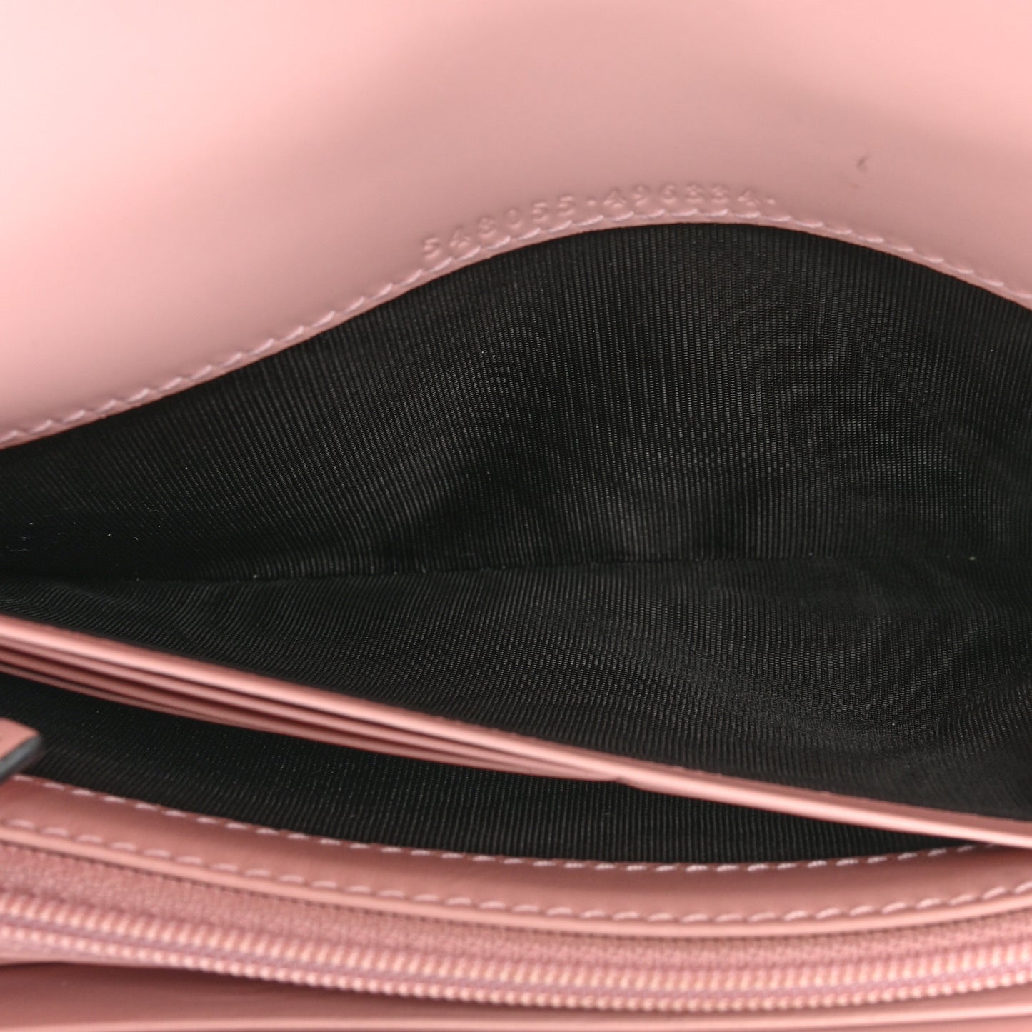 Guccissima Signature Crystal Cat Continental Flap Wallet Light Candy Pink