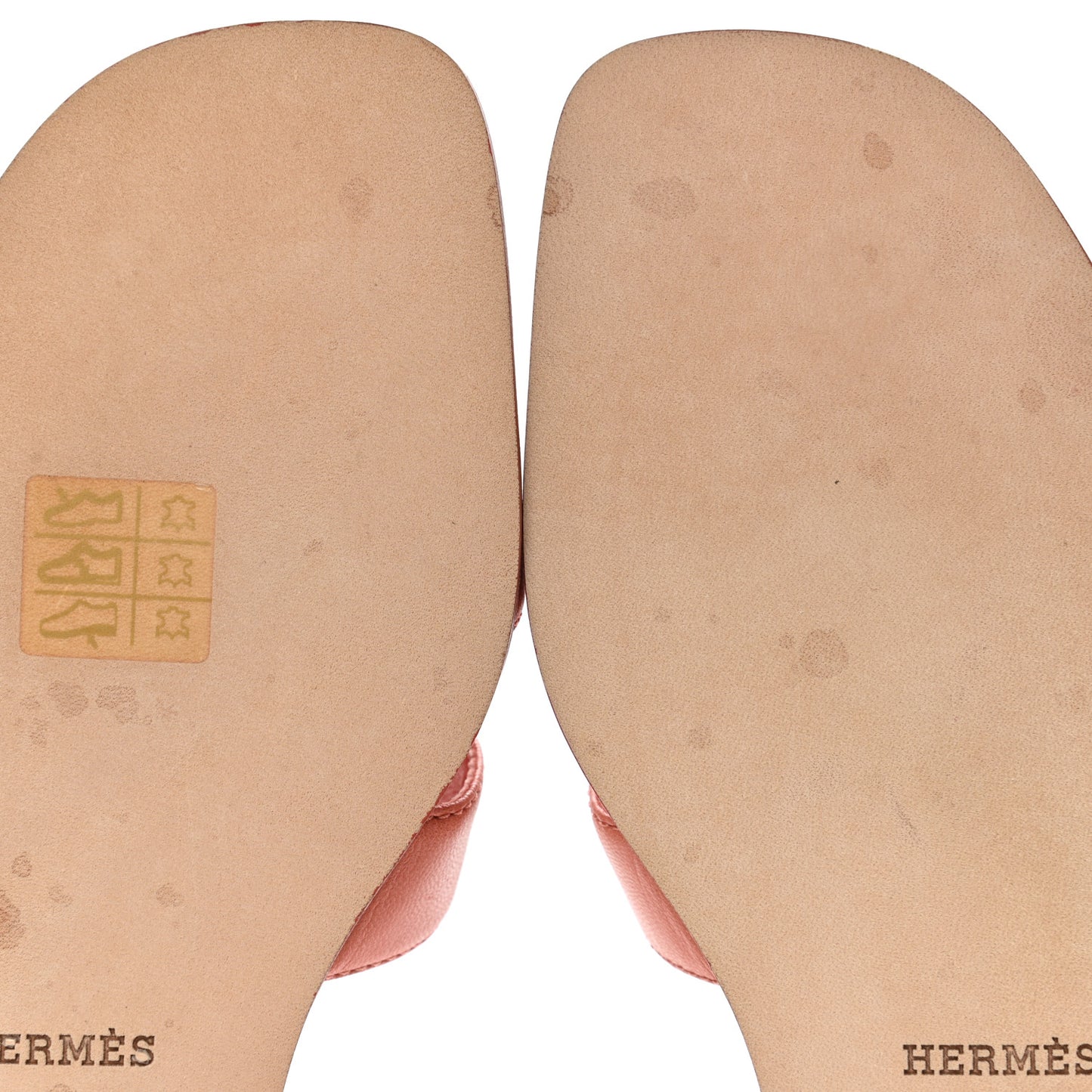 Goatskin Oran Sandals 37.5 Rouge Blush