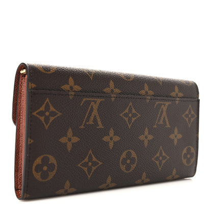 Louis Vuitton Monogram Sarah Wallet NM 3 of 7