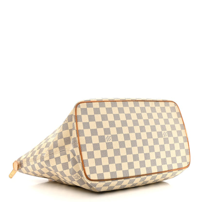Louis Vuitton Damier Azur Saleya MM 4 of 19