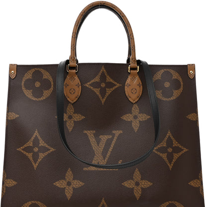 Louis Vuitton Reverse Monogram Giant Onthego GM 7 of 9