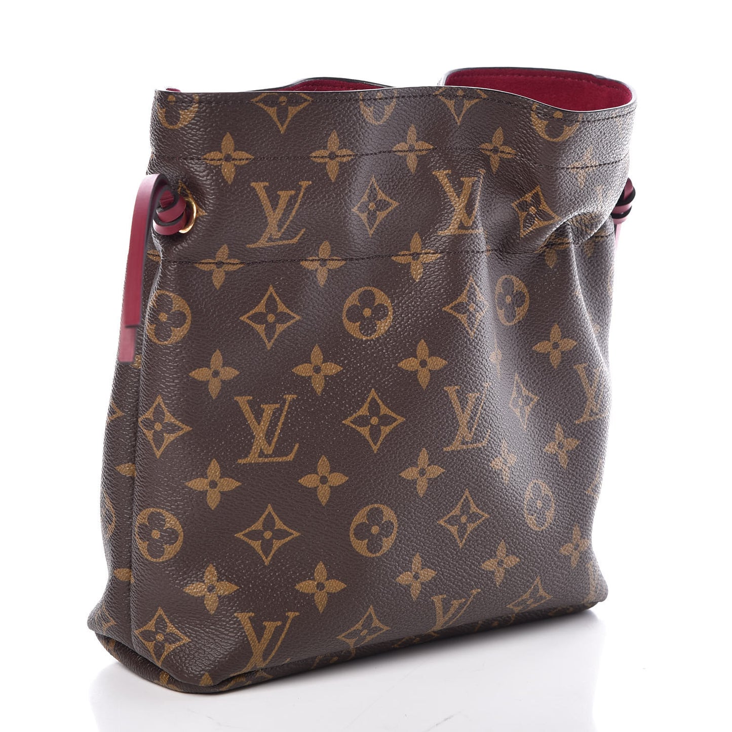 Monogram Pouch Noe Fuchsia