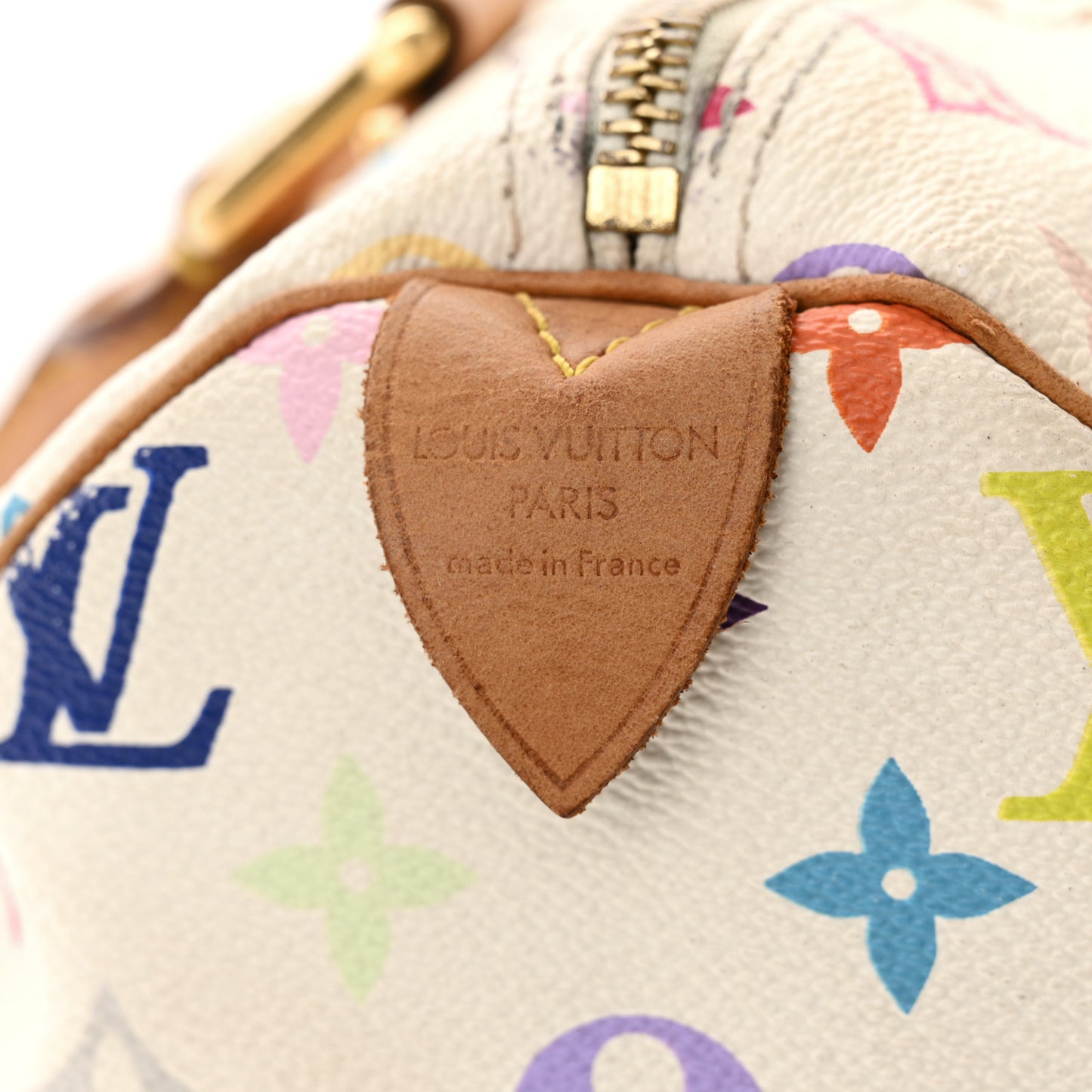 Monogram Multicolor Speedy 30 White