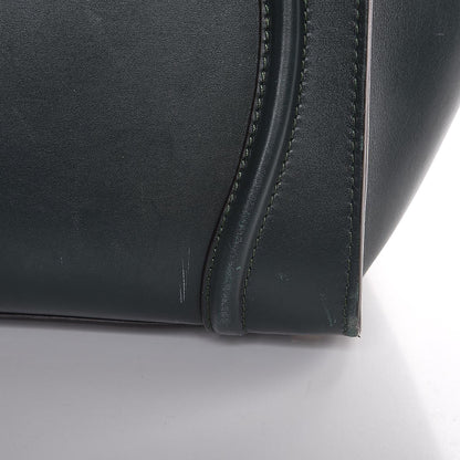 Celine Smooth Calfskin Mini Luggage Emerald 21 of 24