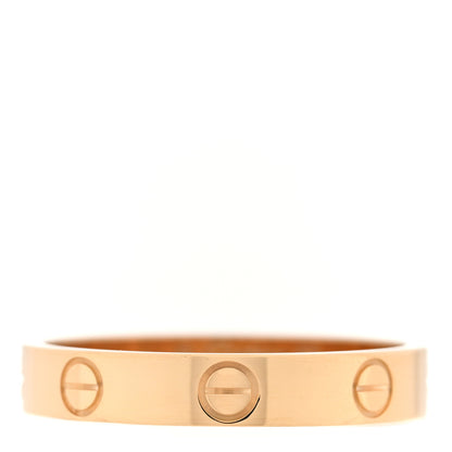 Cartier 18K Yellow Gold 3.5mm LOVE Wedding Band Ring 57 8 1 of 4