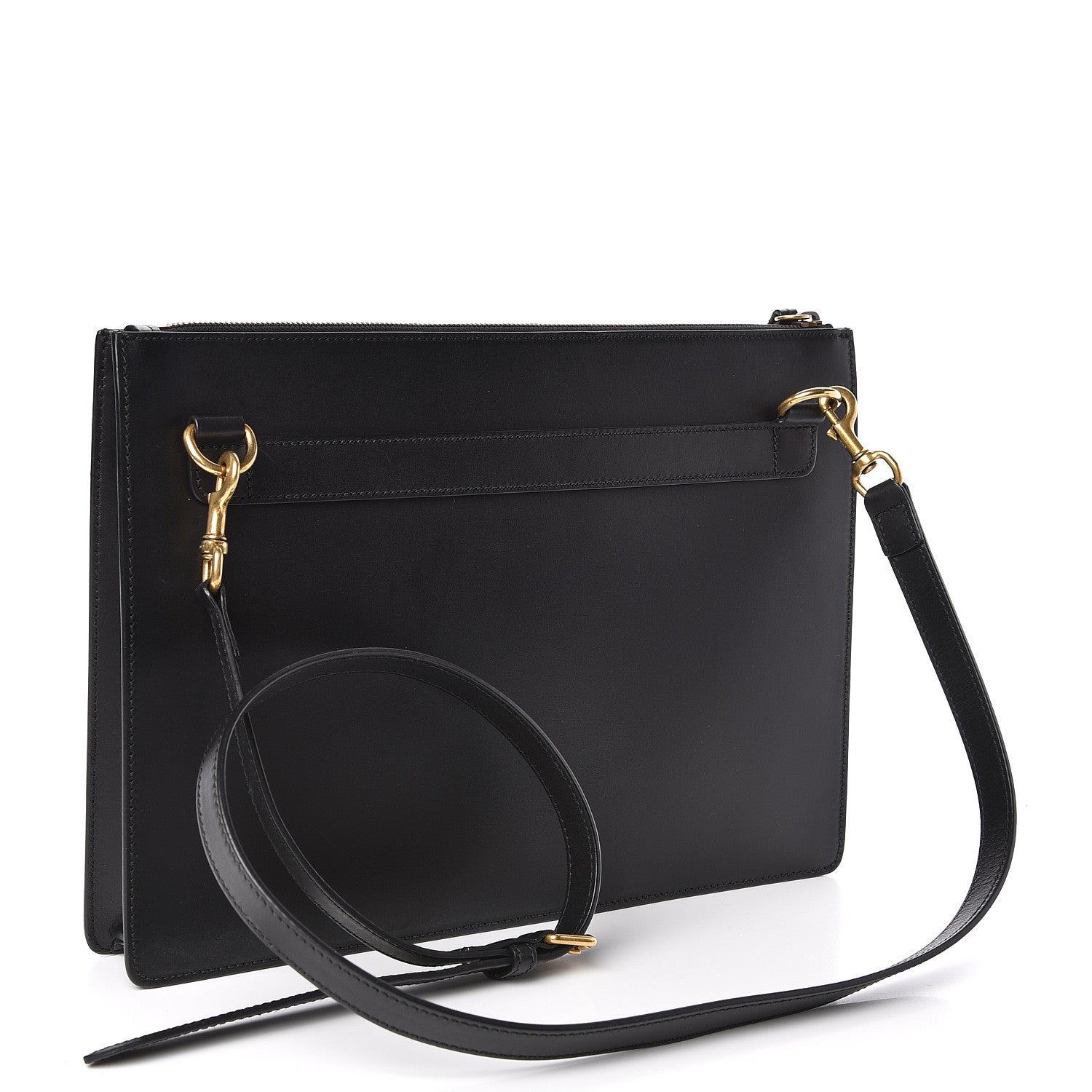 Gucci Calfskin is Life Print Messenger Bag Black 3 of 10
