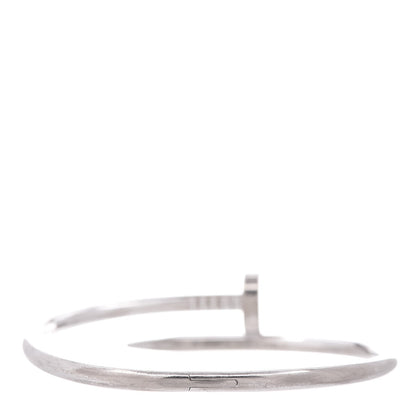 Cartier 18K White Gold Juste Un Clou Bracelet 16 3 of 5