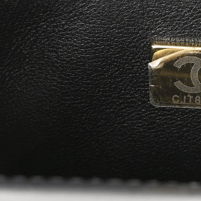 Chanel Lambskin Enamel Quilted Mini Coco Hearts Square Flap Black 7 of 11