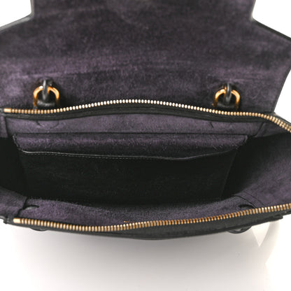 Celine Grained Calfskin Micro Belt Bag Black 4 of 11