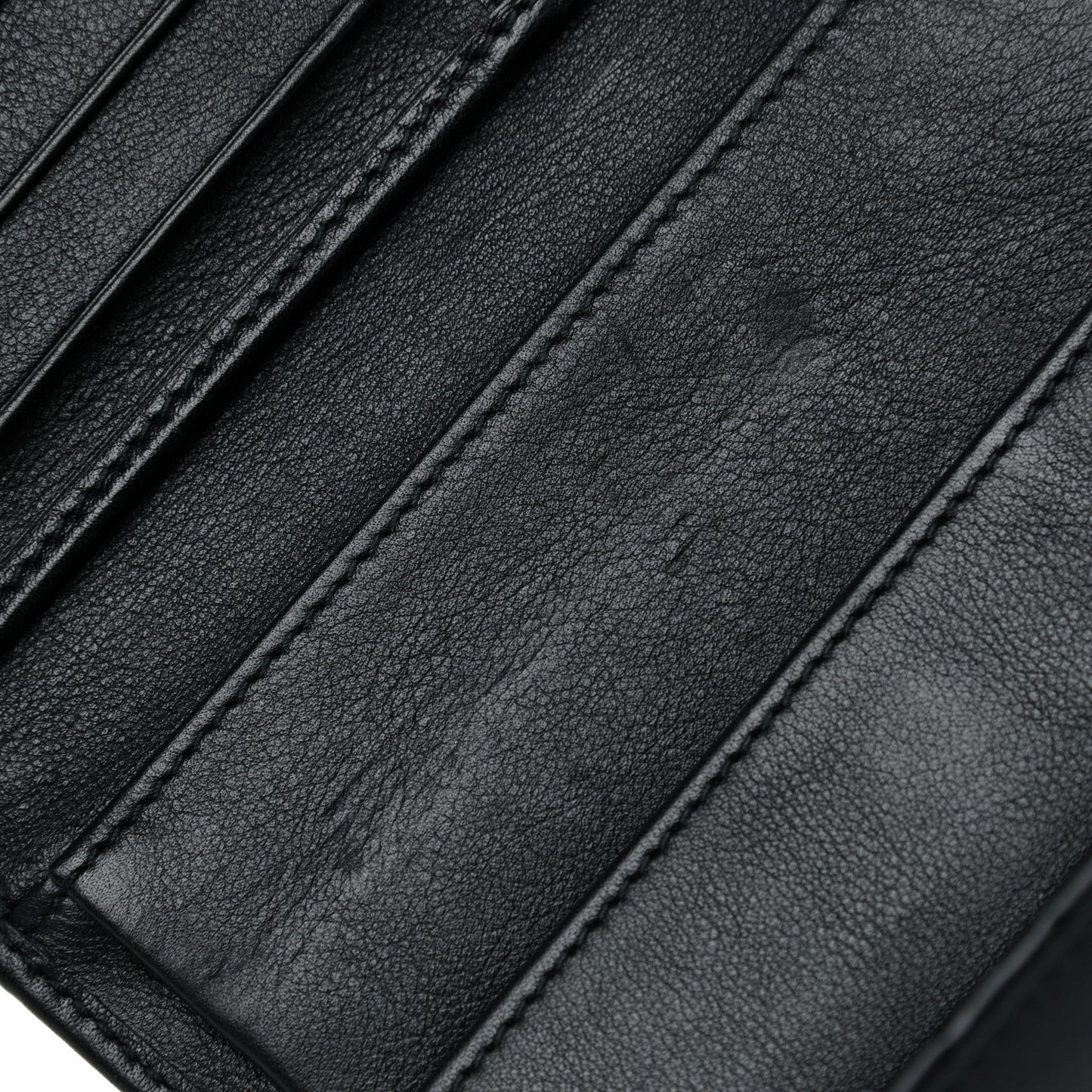 Guccissima Continental Flap Wallet Black