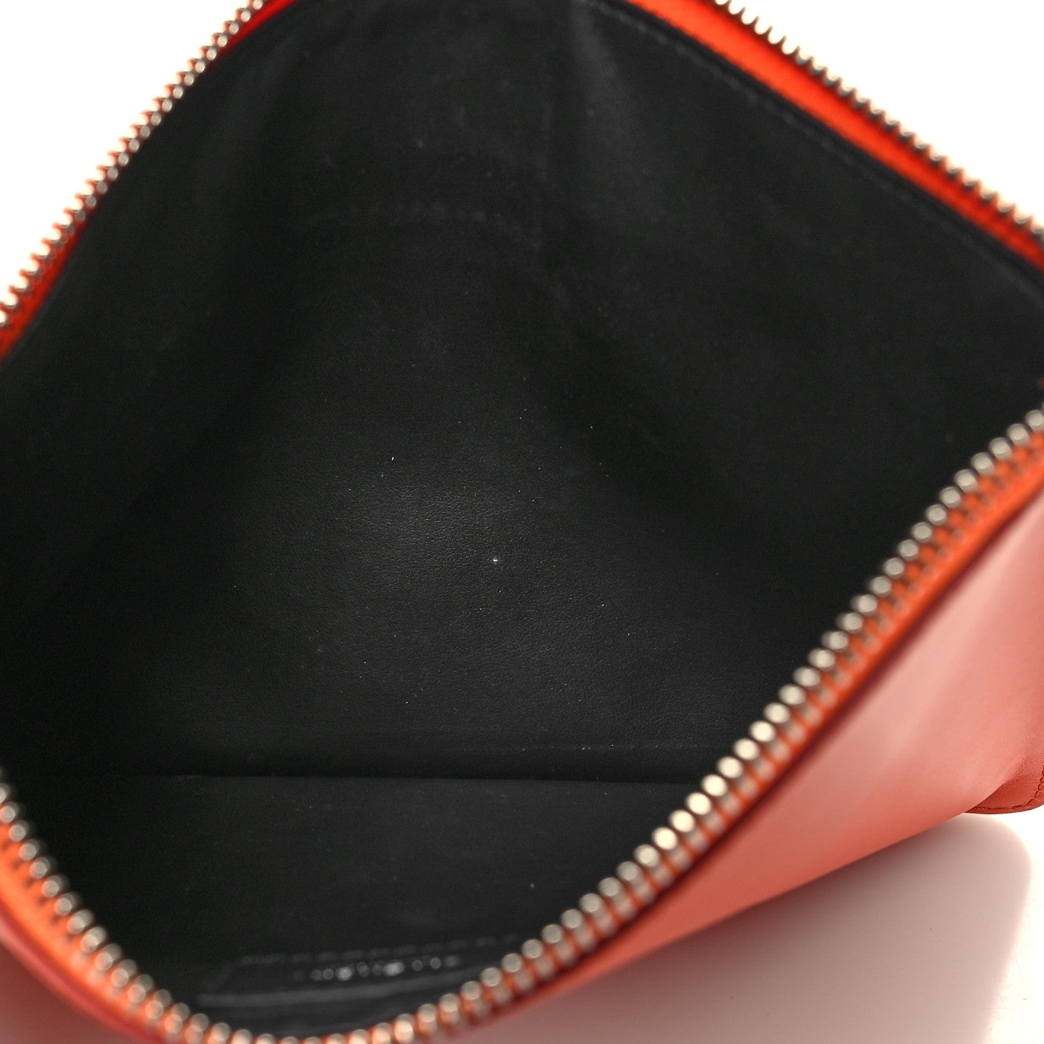 Givenchy Calfskin Zip Pouch Orange 5 of 10
