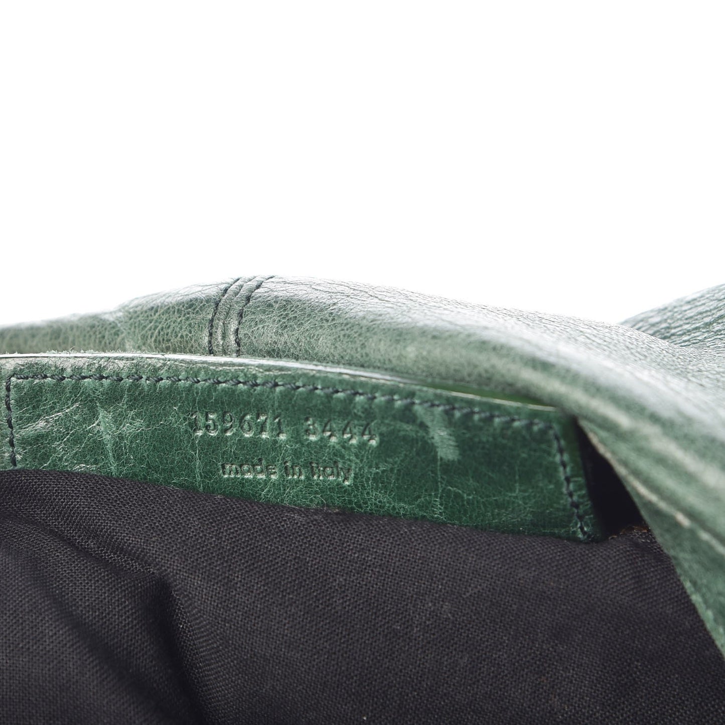 Agneau Classic Hardware Day Hobo Green