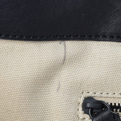 Burberry Nova Check Mega Stud Nickie Tote Black 13 of 14