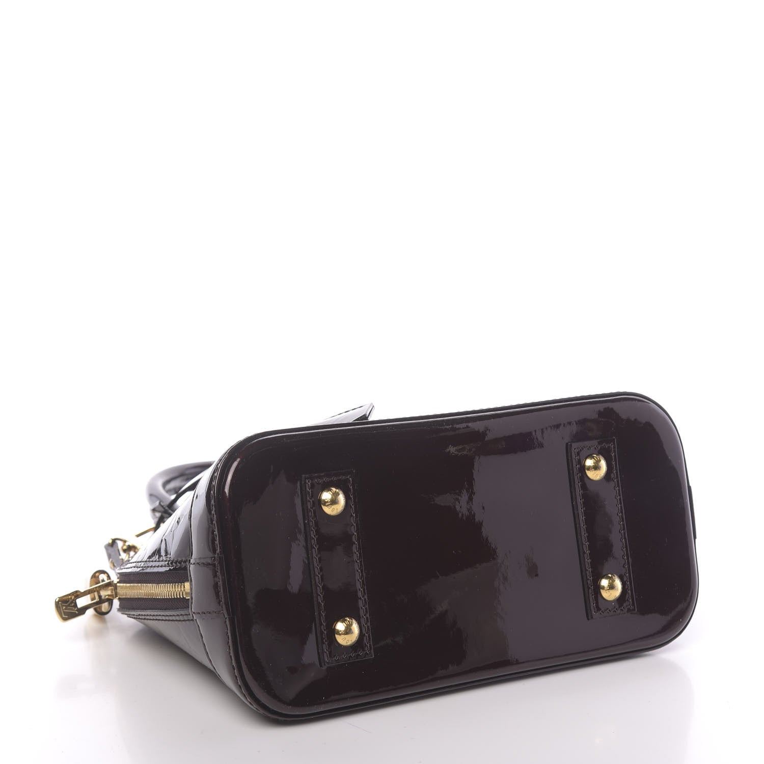 Louis Vuitton Vernis Alma BB Amarante 4 of 13