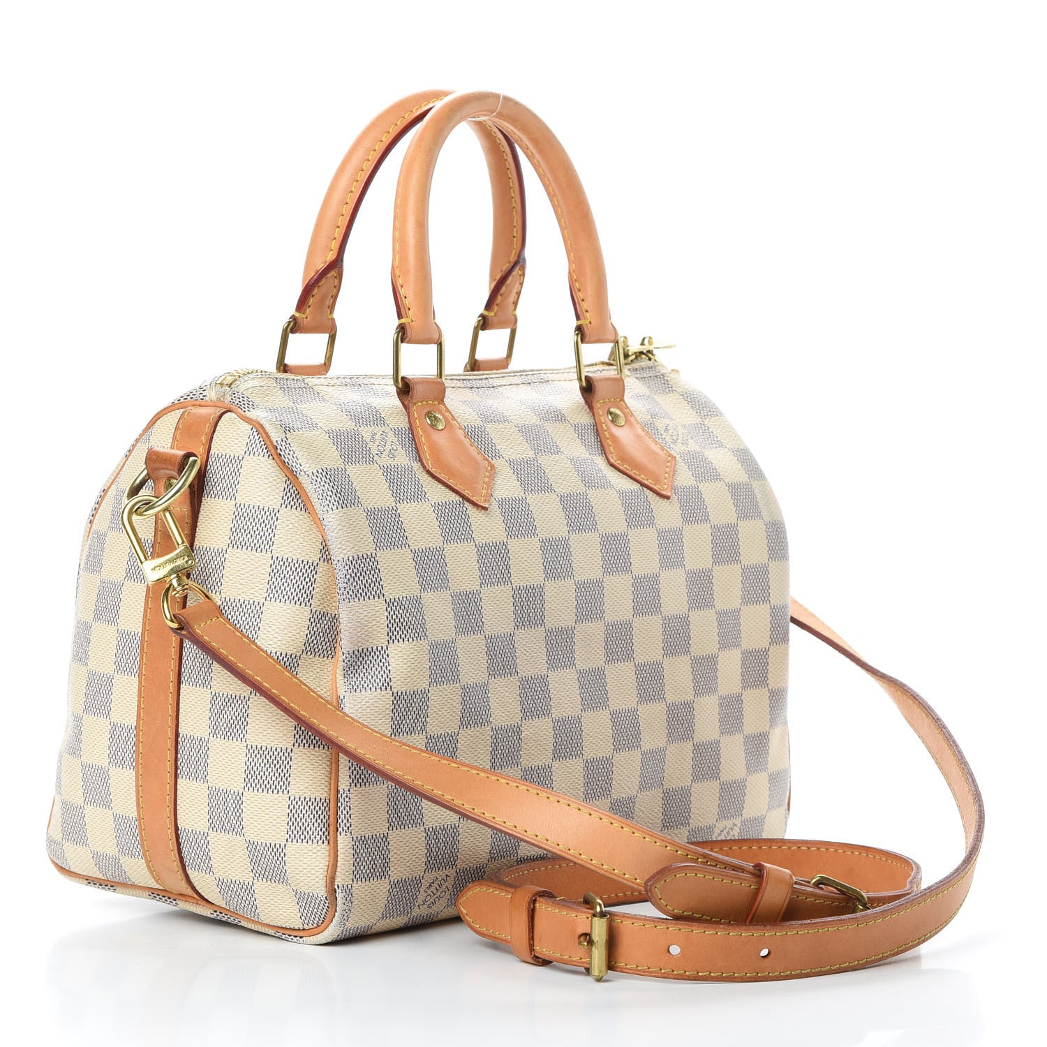 Louis Vuitton Damier Azur Speedy Bandouliere 25 3 of 21