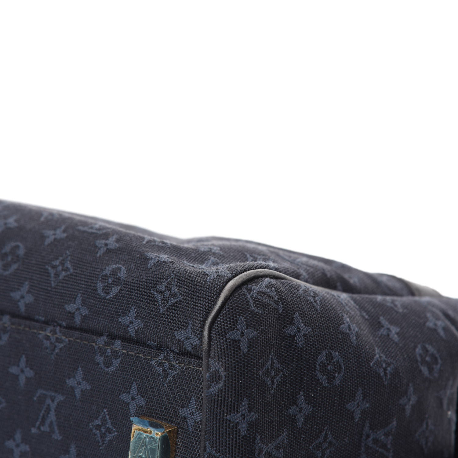 Louis Vuitton Mini Monogram Josephine GM Blue 10 of 12