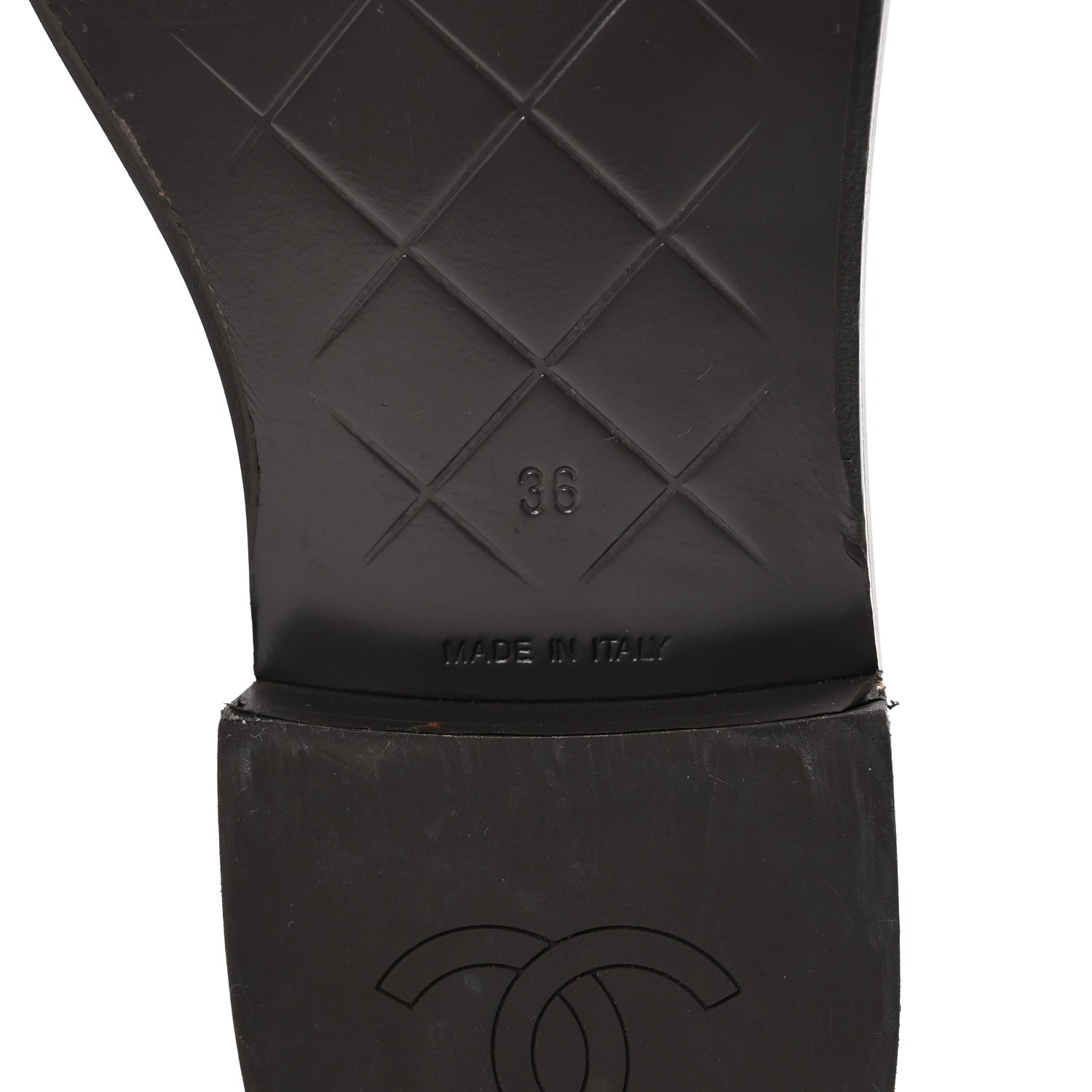 Chanel Lambskin Quilted CC Turnlock Loafers 36 Dark Brown 7 of 10