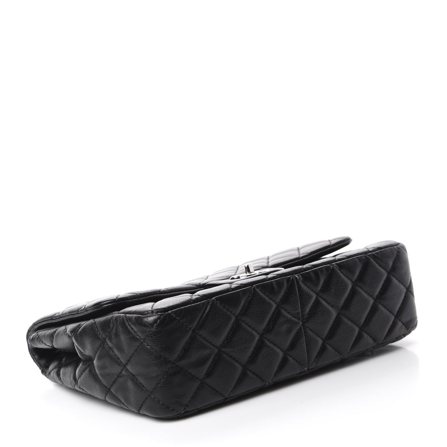 Caviar Quilted Jumbo Single Flap Black