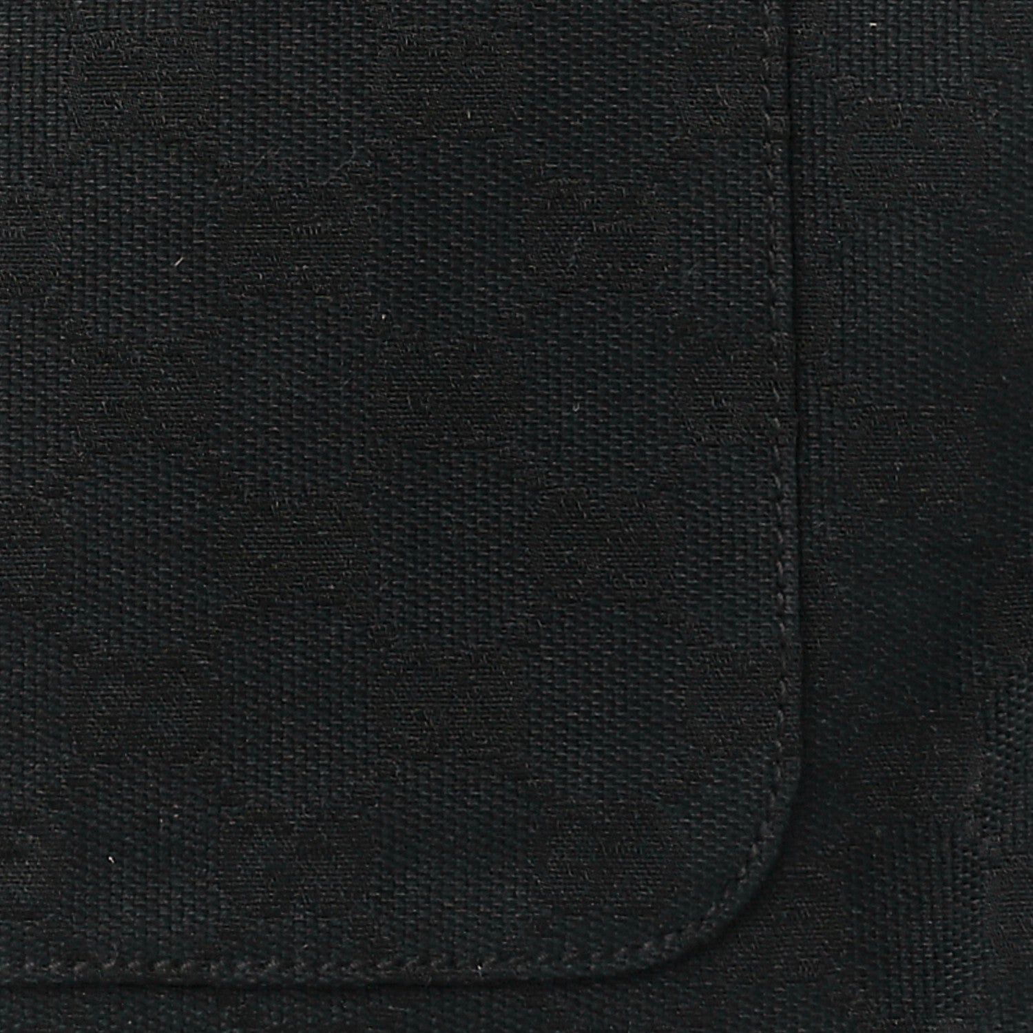 Gucci Monogram Flat Messenger Bag Black 10 of 12