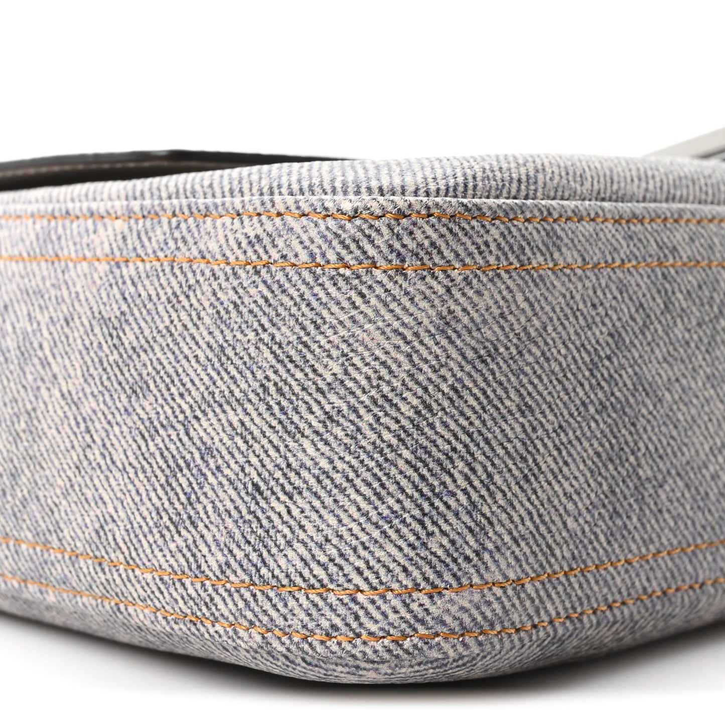 Cuoio Romano Denim Effect Baguette Grey