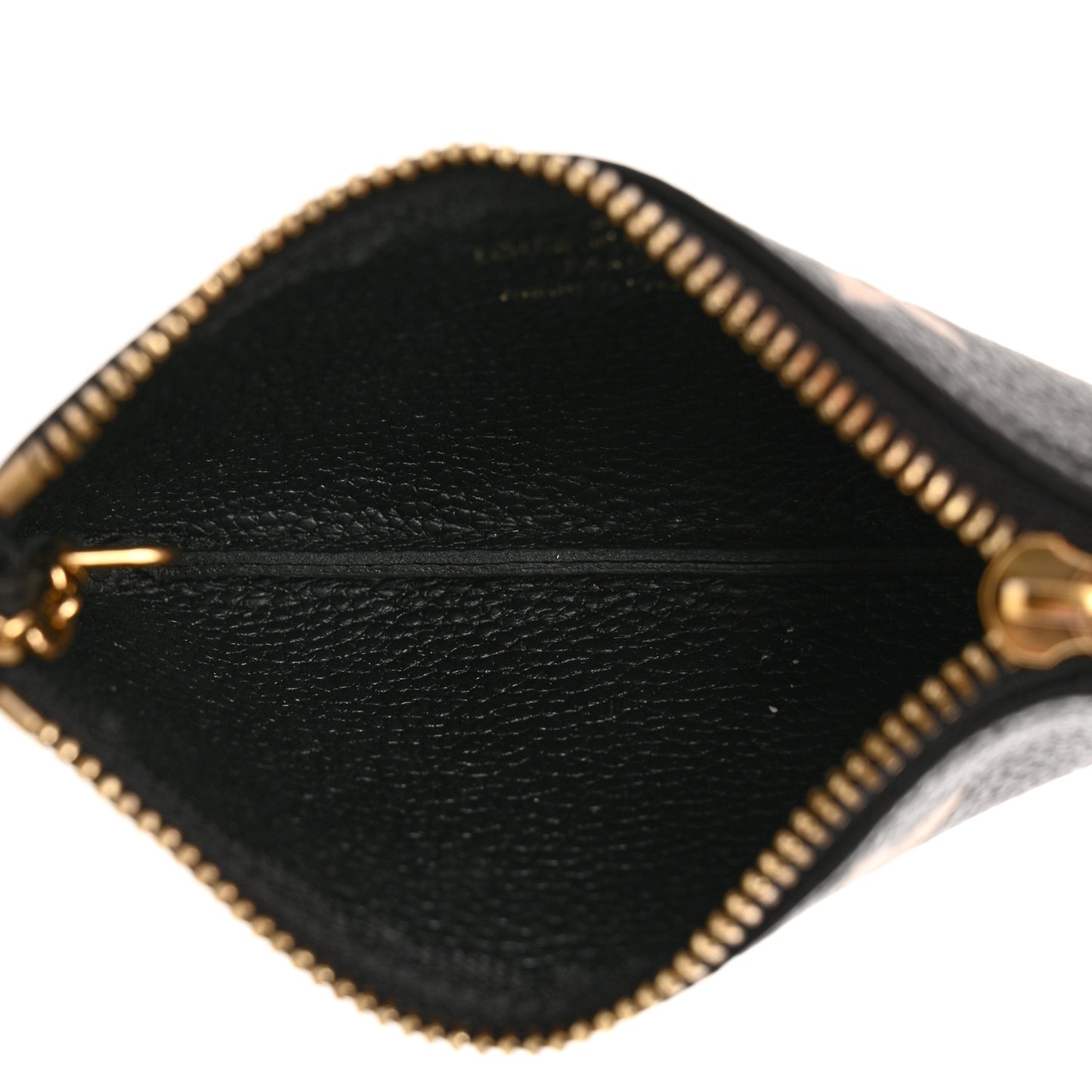 Empreinte Monogram Giant Key Pouch Black Beige