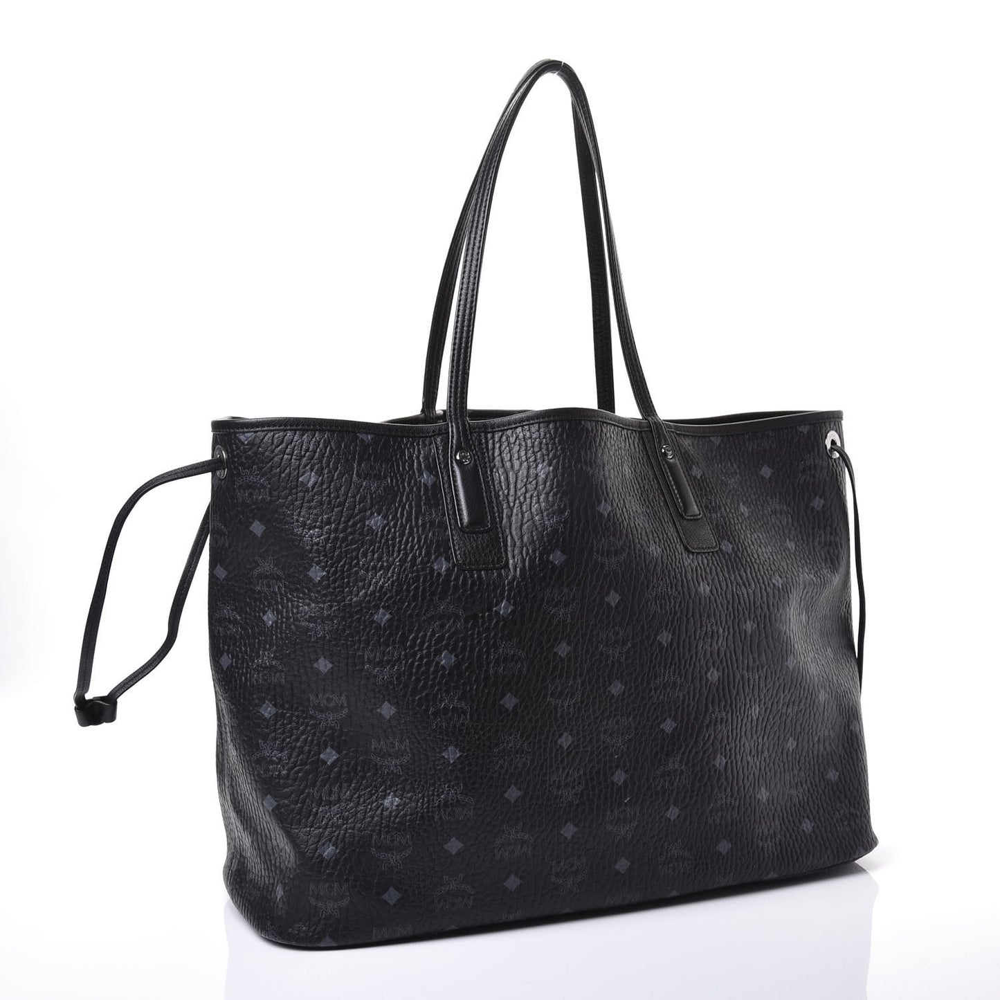 Visetos Large Liz Reversible Shopper Tote Black