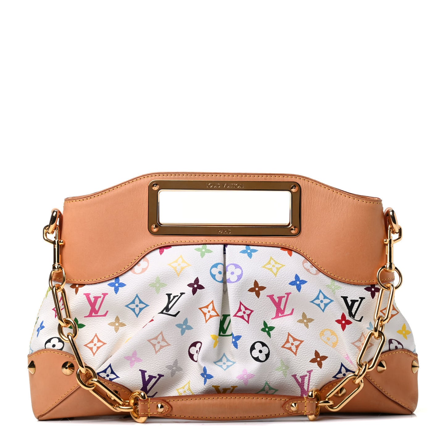 Monogram Multicolor Judy MM White