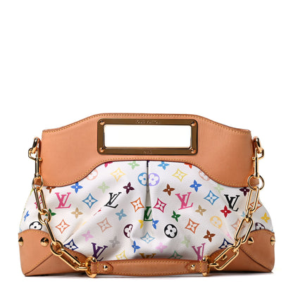 Louis Vuitton Monogram Multicolor Judy MM White 1 of 10