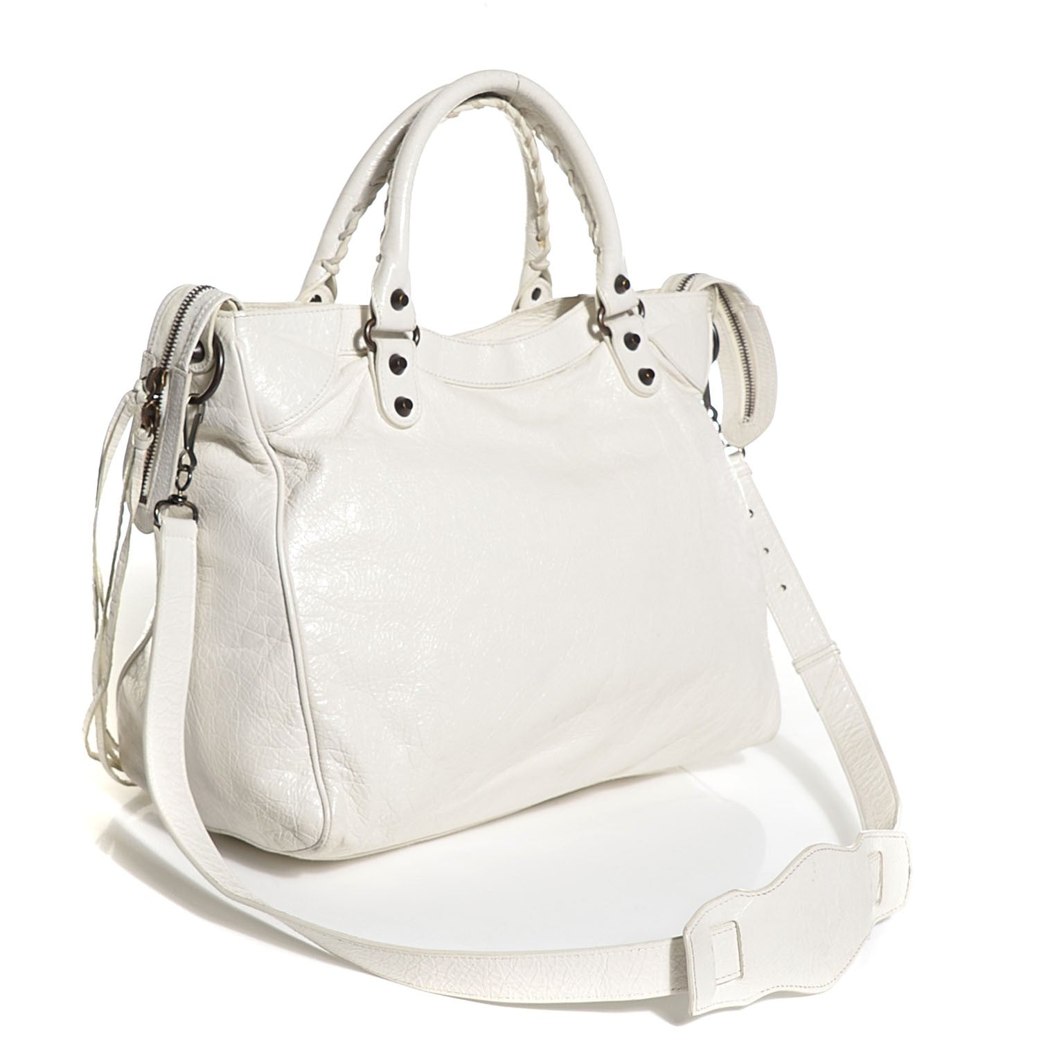 Balenciaga Agneau Classic Hardware Velo Creme Ivory 3 of 12