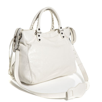 Balenciaga Agneau Classic Hardware Velo Creme Ivory 3 of 12