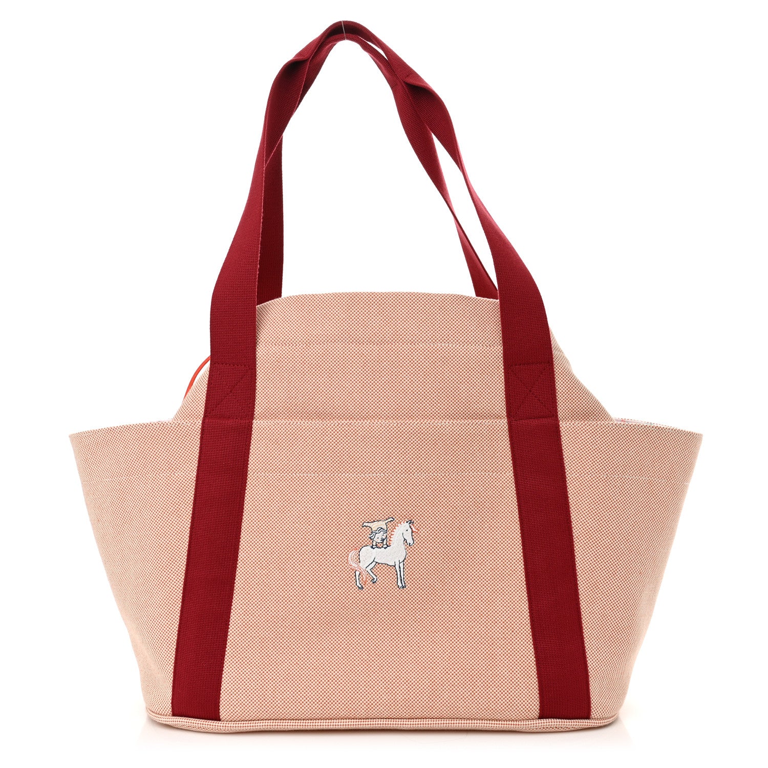 Hermes H Canvas Cabriole Nappy Bag Terracotta 1286575 – FASHIONPHILE