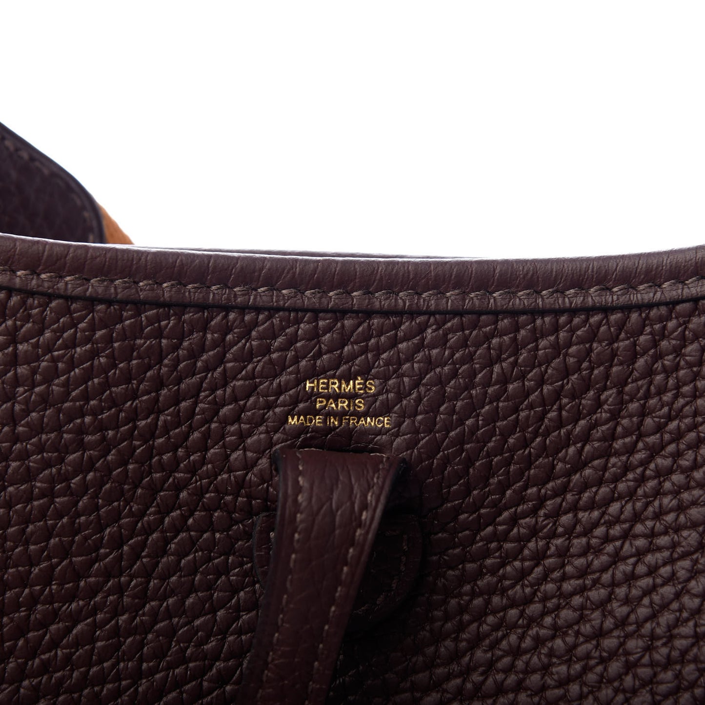 Taurillon Clemence Flipperball Sangle Evelyne TPM Rouge Sellier Caramel Nata Gold