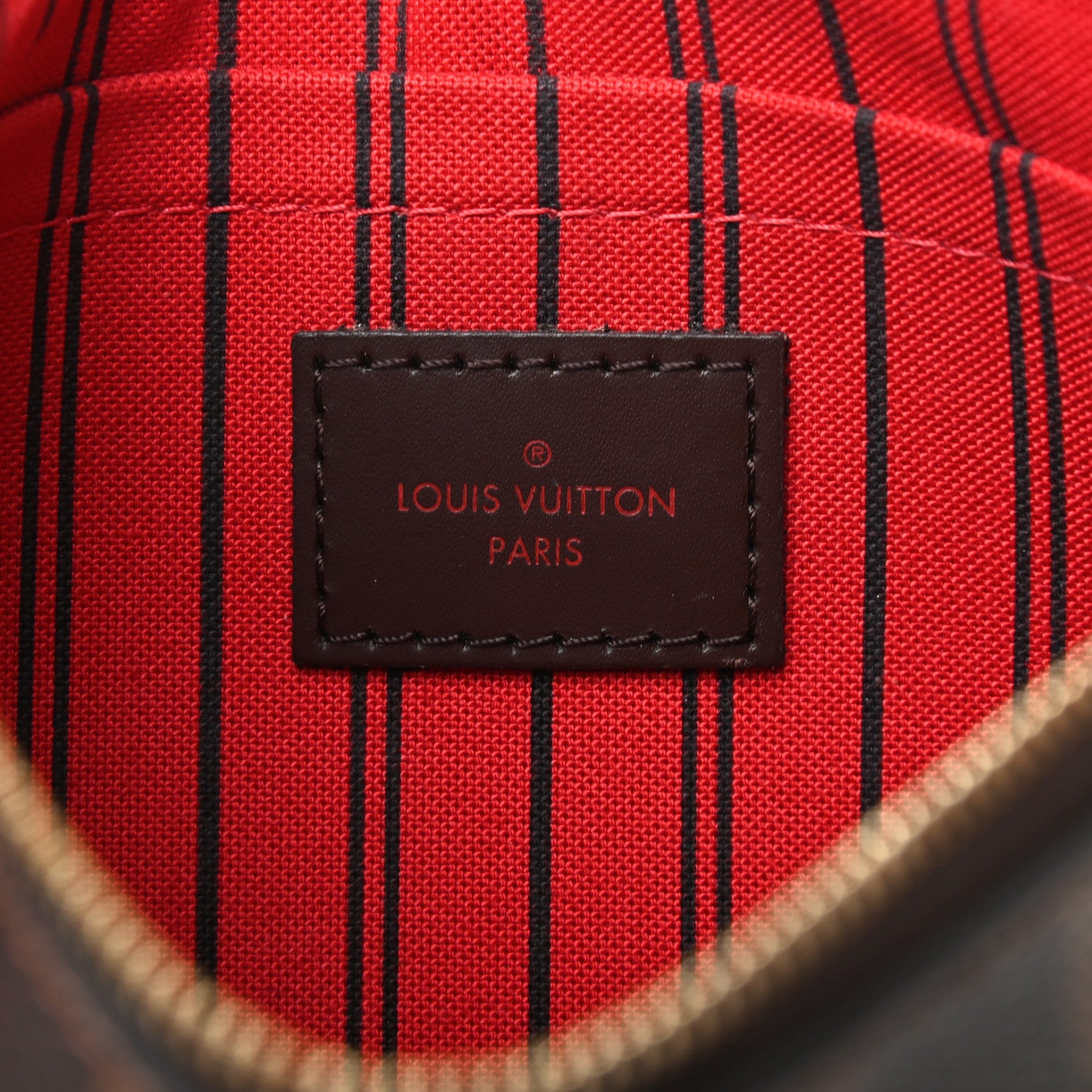 Louis Vuitton Damier Ebene Neverfull MM GM Pochette 6 of 7