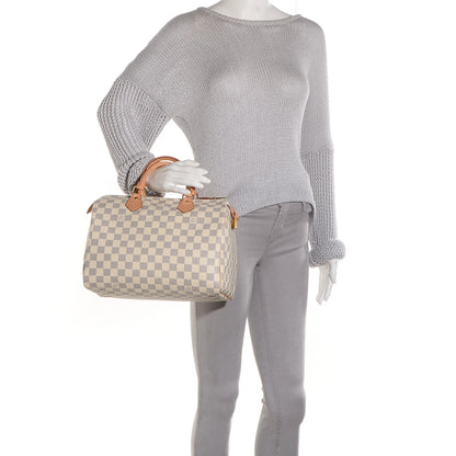 Louis Vuitton Damier Azur Speedy 30 2 of 7