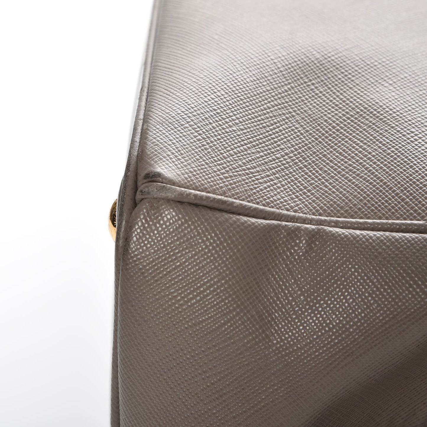 Saffiano Medium Galleria Double Zip Tote Argilla