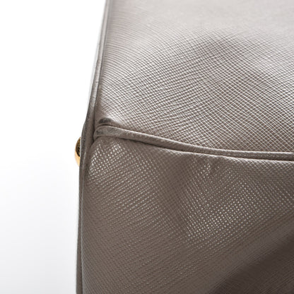 Prada Saffiano Medium Galleria Double Zip Tote Argilla 11 of 12