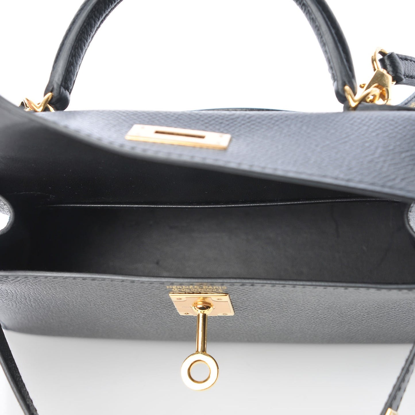 Epsom Mini Kelly Sellier 20 Black