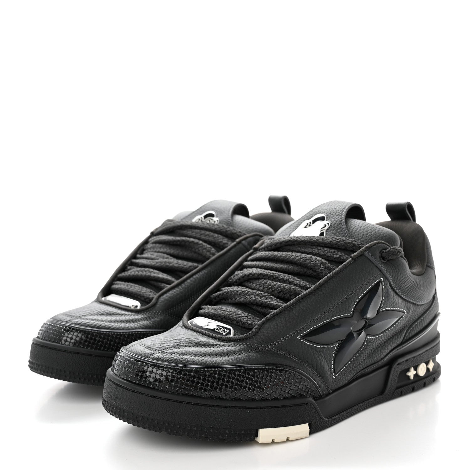 Louis Vuitton Mens LV Skate Sneakers 9 Black 3 of 12