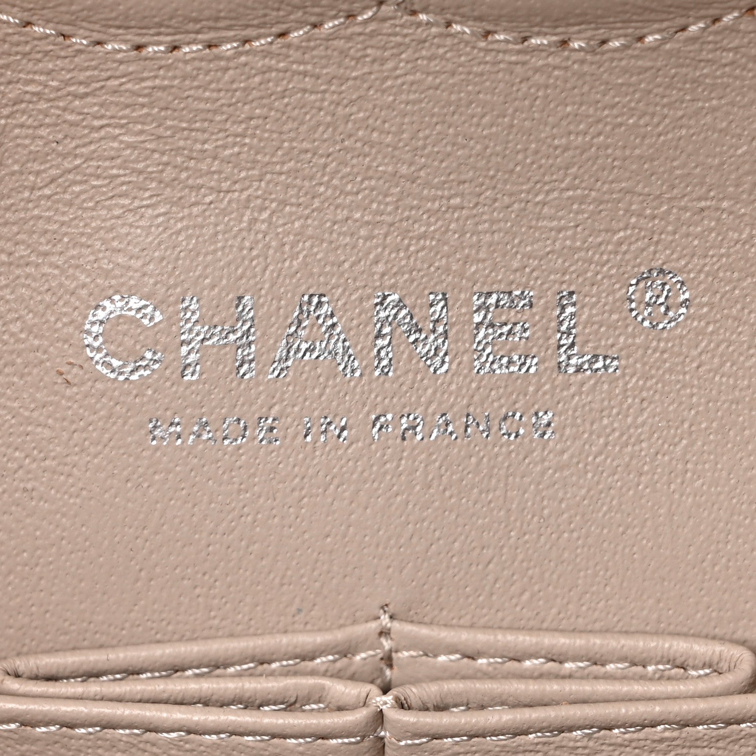 Chanel Lambskin Quilted Medium Double Flap Ivory 6 of 10