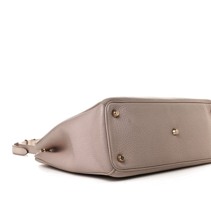 Christian Dior Bullcalf Medium Diorissimo Tote Rose Poudre 9 of 15