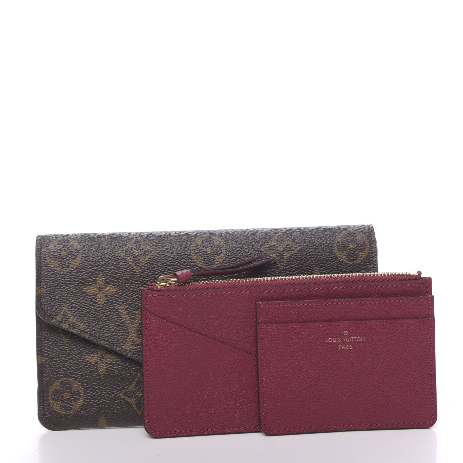 Louis Vuitton Monogram Jeanne Wallet Fuchsia 3 of 7
