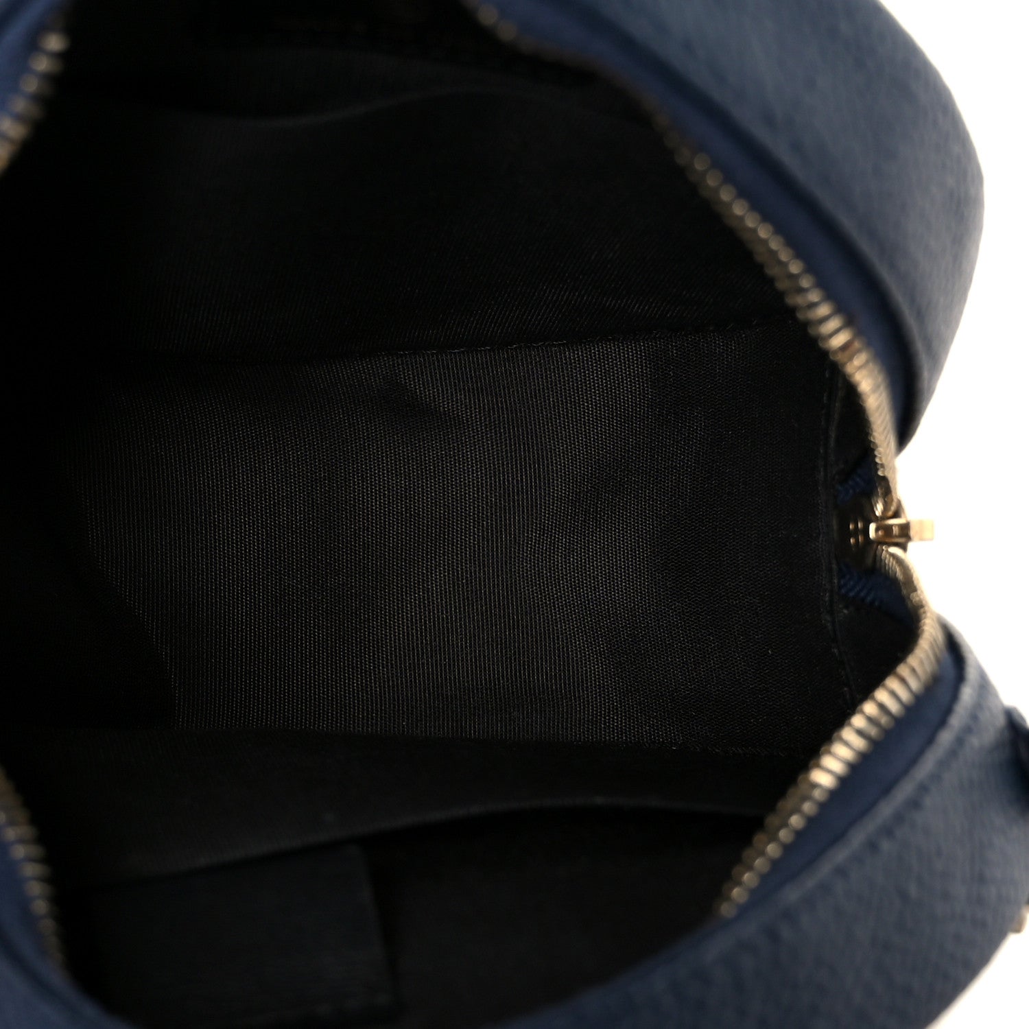 Chanel Caviar Quilted Round Filigree Crossbody Navy Black 5 of 11