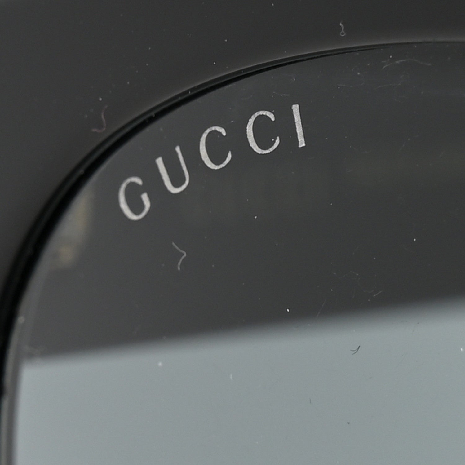 Gucci Acetate Round Sunglasses GG 0035S Black 7 of 8