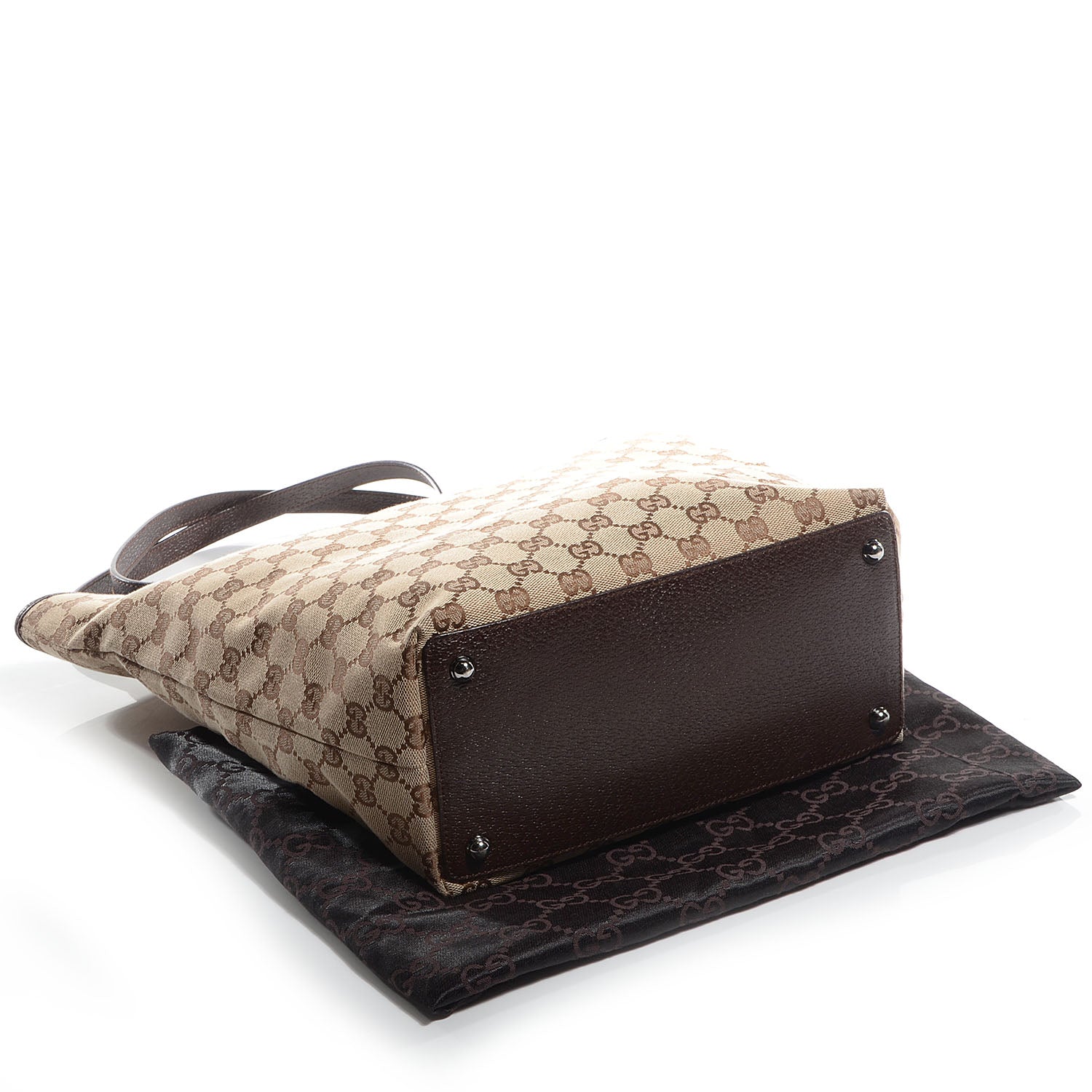 Gucci Monogram Large Eclipse Tote Ebony 4 of 8