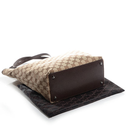 Gucci Monogram Large Eclipse Tote Ebony 4 of 8