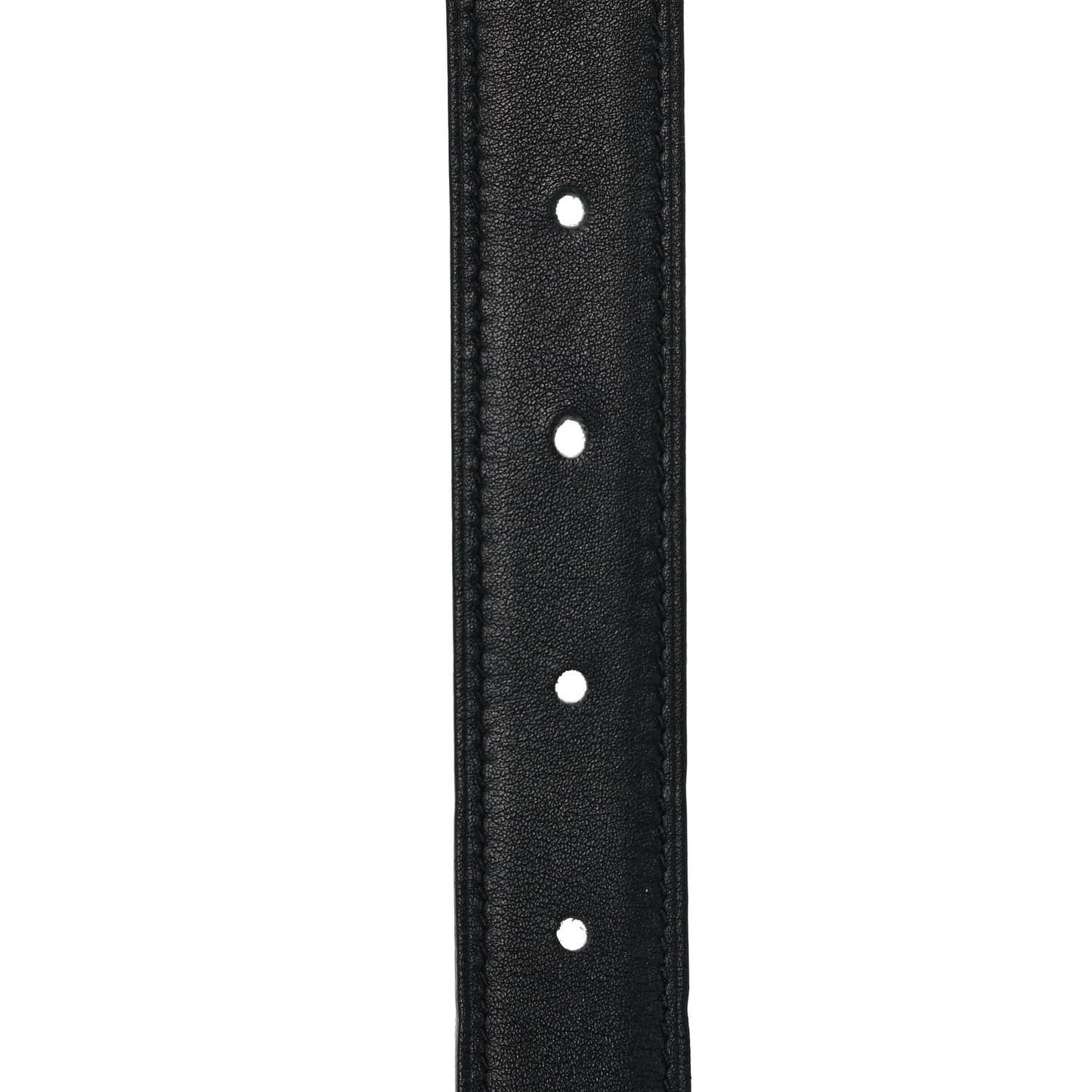 Swift Epsom 24mm Belt Strap 80 Black Etoupe