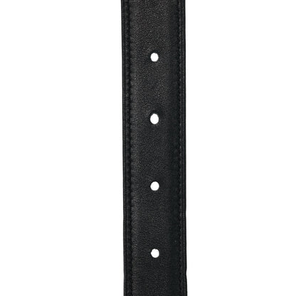 Hermes Swift Epsom 24mm Belt Strap 80 Black Etoupe 3 of 3
