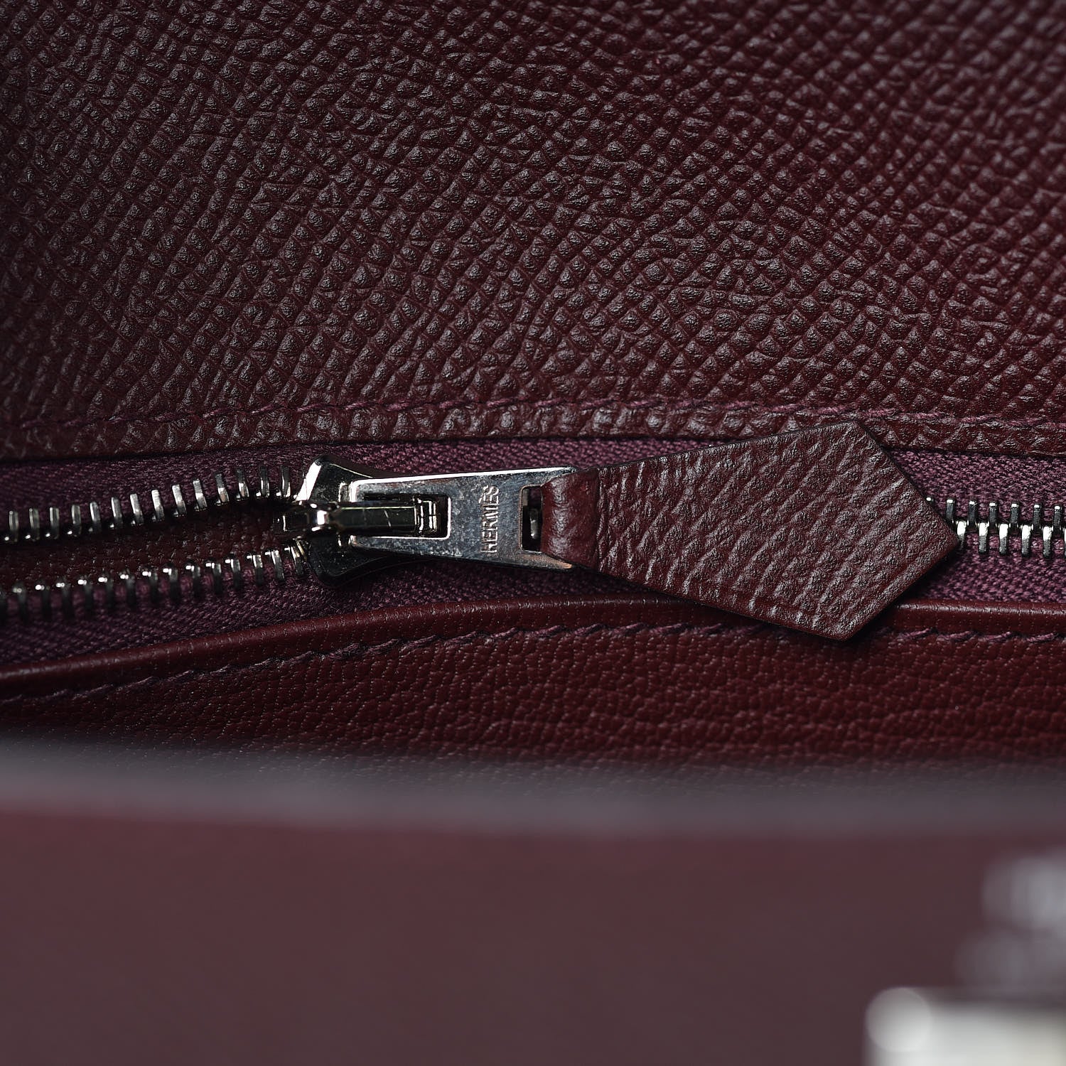 Hermes Epsom Kelly Sellier 32 Bordeaux 11 of 37