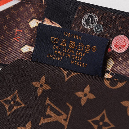 Louis Vuitton Silk Monogram Tribute to Speedy BB Bandeau 4 of 4
